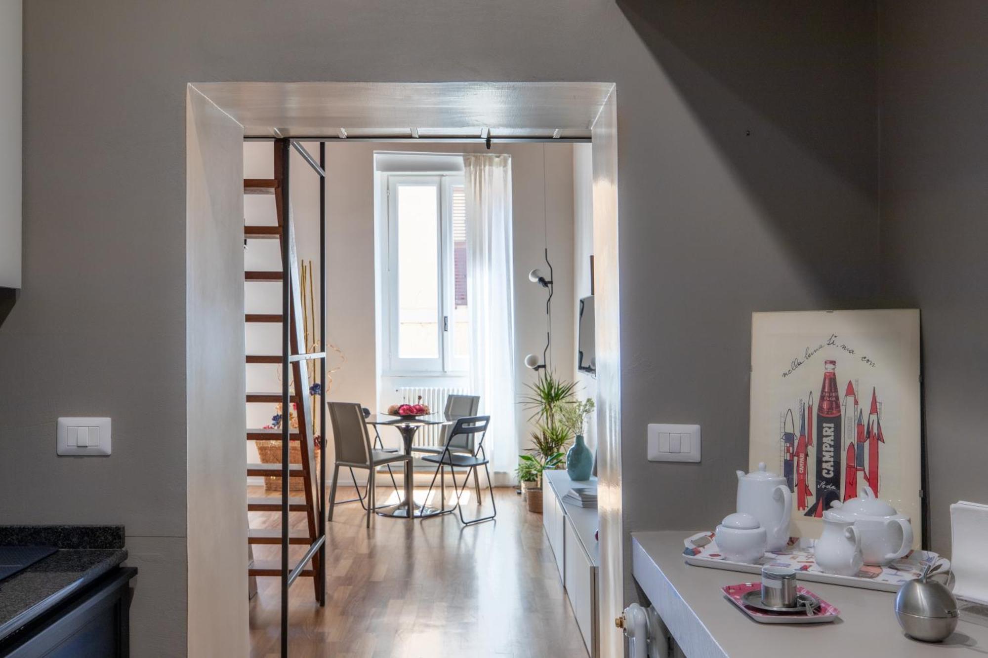 Iflat Modern & Relaxing In Trastevere Apartment *